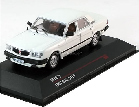 GAZ-3110 Volga white 1997 IST033 IST Models 1:43