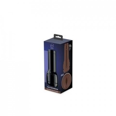 Мастурбатор Feel Stroker от KIIROO вульва (темно-коричневый)