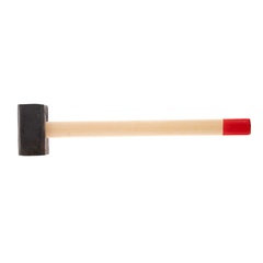 10969 Кувалда, 8000 г, кованая головка, деревянная рукоятка