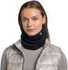 Картинка шарф-труба Buff Neckwarmer Knitted Lilon Black - 3