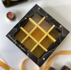 Коробка для 9 конфет “Настоящему мужчине”