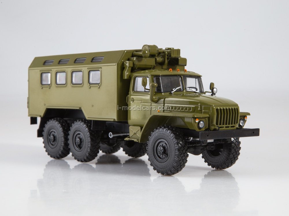 Details about   Scale model truck 1:43 URAL-4322 kung orange 1976 