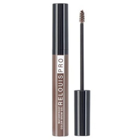 Гель для бровей водостойкий оттеночный Relouis Pro Waterproof Color Brow Gel тон 03 Brown , 6 гр