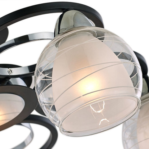 Люстра Arte Lamp Ginevra A1604PL-5BK