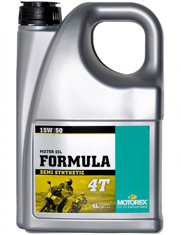 Моторное масло Motorex Formula 4T 15W-50 - 4л.