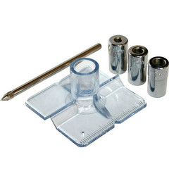 Кондуктор для сверления ПРАКТИКА для сверл 6, 8, 10 мм, под прямым углом под шканты, для дерева, ДСП (775-334)