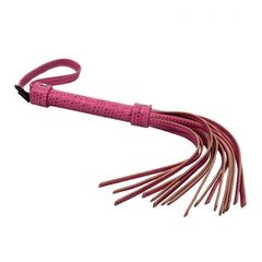 Розовая плеть Tickle Me Pink Flogger - 45,7 см. - 