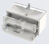 Aquanet 175311 Компл.1 - Тумба Паллада 90 цв.слоновая кость (175311)