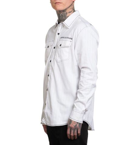 Affliction | Рубашка мужская Ethereal LS 110WV941 слева