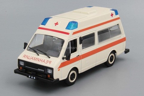 RAF-2914 Latvia Reanimation 1:43 DeAgostini Auto Legends USSR #214