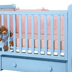 АБ 21.3 " Лаванда " кровать маятниковая  продольная (слоновая кость)