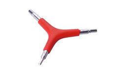 Ключ TRIX Y-образный, шестигранники 4/5/6мм, серебристо-красный (200)