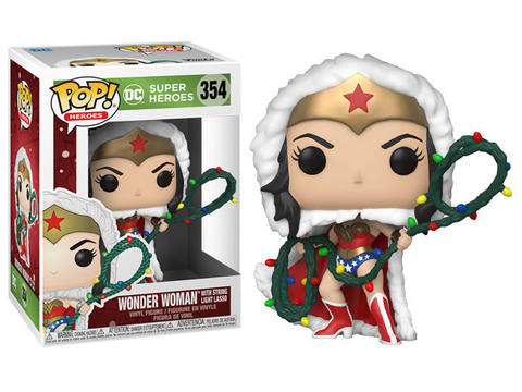 Funko POP! DC Christmas: Wonder Woman with String Light Lasso (354)