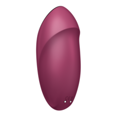 Клиторальный стимулятор с вибрацией Satisfyer Tap&Climax 1 бордовый