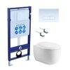 Aquatek SET Aquatek АЛЬТАИР cm-013 4в1 SET Aquatek АЛЬТАИР-013 4в1 (рама Aquatek Standard INS-0000012+крепеж KKI-0000002+клавиша KDI-0000013+унитаз АЛЬТАИР AQ1980-00 с тонким сиденьем soft-