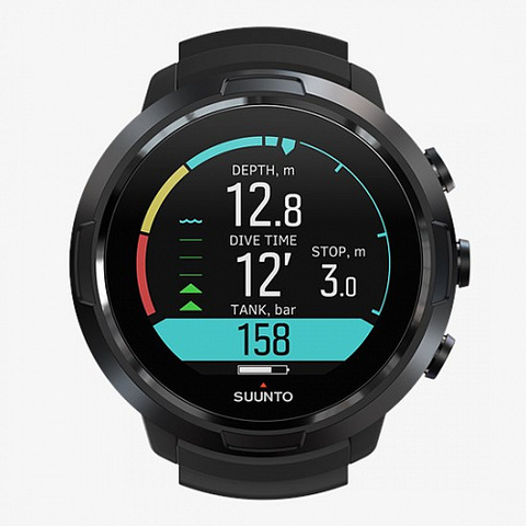 Компьютер для погружений Suunto D5 All Black, черный