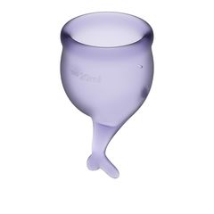 Набор фиолетовых менструальных чаш Feel secure Menstrual Cup - 