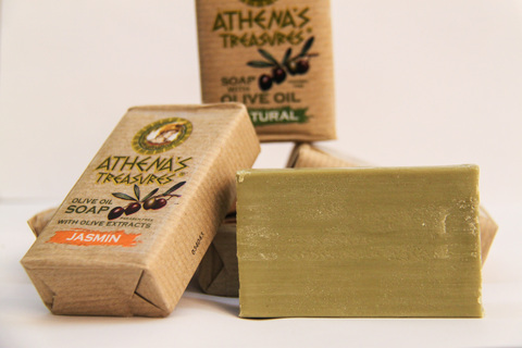 Мыло от ATHENA'S TREASURES в Eco бумаге