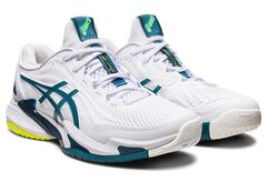 Теннисные кроссовки Asics Court FF 3 - white/gris blue