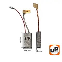 Щетка графитовая UNITED PARTS для BOSCH GBH 5-40D (аналог 1617014144) (10шт)