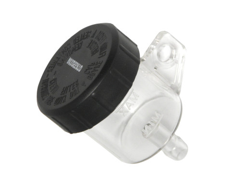 Бачок тормозной жидкости 15 см3 Accossato, прозрачный, вертикальный штуцер