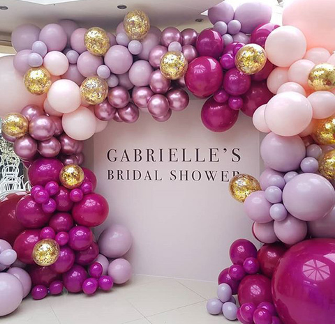 Арка из шаров №19