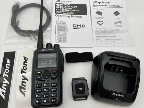 AnyTone DMR AT-D878UV II Plus Портативная аналогово-цифровая радиостанция