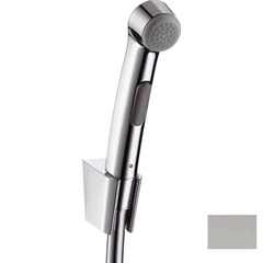 Hansgrohe 1jet 32129330 Гигиенический душ со шлангом 125 см и держателем, полированный черный хром фото