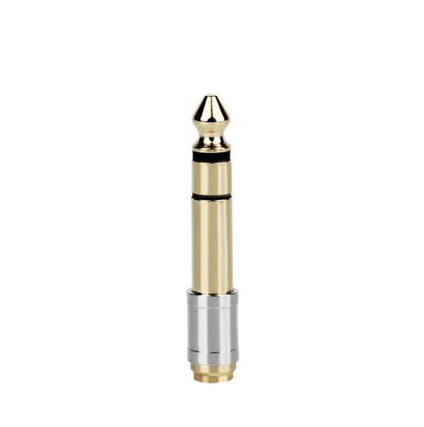 Переходник с медным разъёмом с 3.5мм на 6.35 мм(1/4 