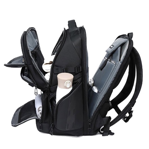 Картинка рюкзак городской Ozuko 9772S Black - 17
