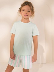 Футболка для девочки Next AH9-537, Мятный