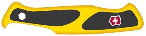 Накладка Victorinox передняя для ножей 130мм пластик жёлто-чёрный (C.9738.C1)