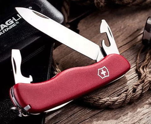 Нож складной Victorinox Picknicker 2017, 111 mm Red (0.8353.3)