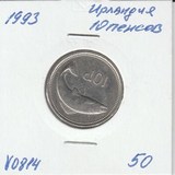V0814 1993 Ирландия 10 пенсов