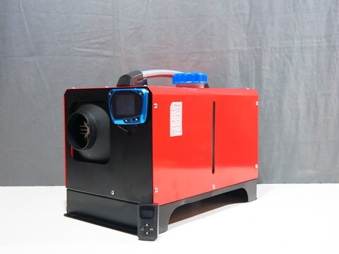 Автономный отопитель 5 кВт 12В  Пульт B2 Красный