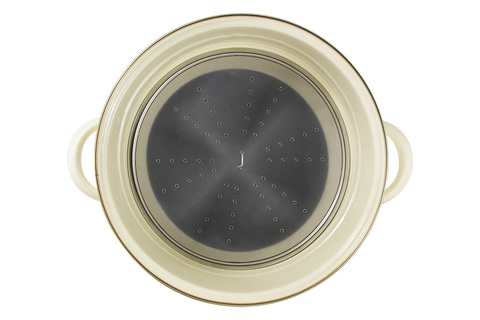 Кастрюля со вставкой-пароваркой 6.5л 24см Ejiry Прованс