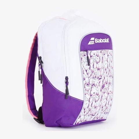 Рюкзак для тенниса детский Babolat Junior Club White Purple арт. 173936