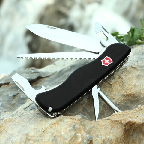 Нож складной нож Victorinox Trailmaster, 111 мм, 12 функций, Red (0.8463)