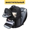 Картинка рюкзак городской Ozuko 9772S Black - 5