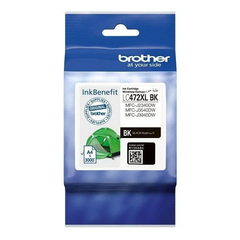 Струйный картридж Brother LC472XLBK черный 3000 стр для Brother MFCJ2340DW, MFCJ3540DW, MFCJ3940DW
