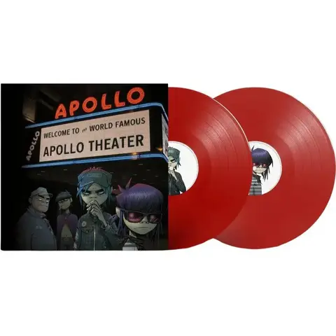 Виниловая пластинка Gorillaz — Demon Days Live From The Apollo Theater ...