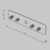 Комплектующие для трековой системы Maytoni Accessories for tracks basity TRA172C-R-11B