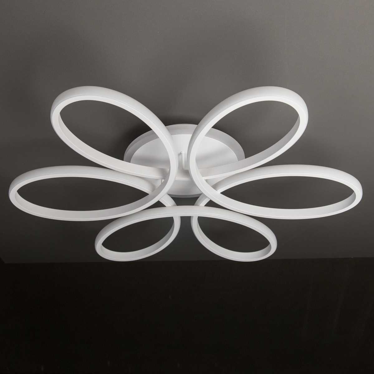 Потолочная светодиодная люстра Citilux Сезар Смарт CL233A170E