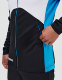 Элитный лыжный костюм Nordski Pro 2.0 White/Black/Light Blue мужской