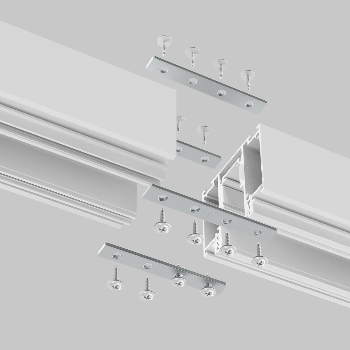 Комплект прямых соединителей Maytoni Technical Exility Busbar (4 шт) TRA034D-C-42S