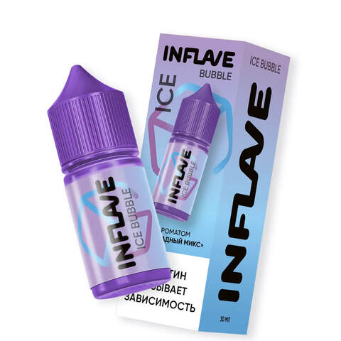 Жидкость INFLAVE Bubble Ice Salt 2% 30 ml - Виноградный микс