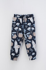 брюки  для девочки  КР 400605/индиго,волшебные совы к419