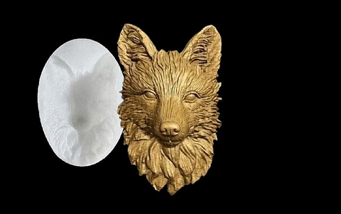 Силиконовый молд № 555 Лиса