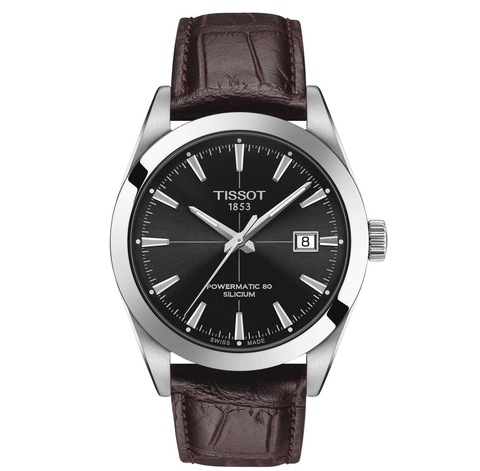 Наручные механические часы Tissot Gentleman Powermatic 80 Silicium T127.407.16.051.01