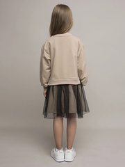 019_ОС25 Платье для девочки, мультиколор